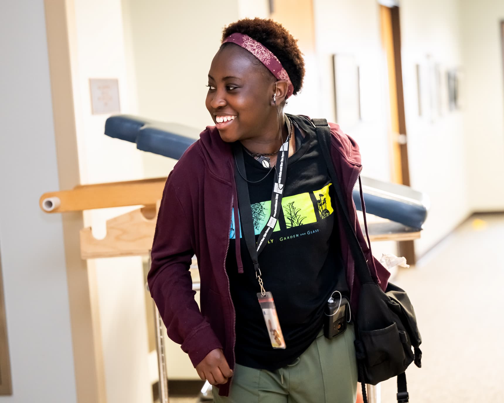 'Helping the place that helped me'