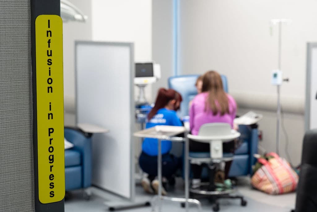 A yellow sign reading 